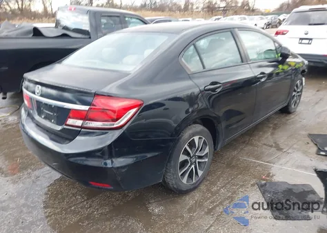 2013 Honda Civic Ex z USA, uszkodzony, nr VIN 2HGFB2F87DH533043
